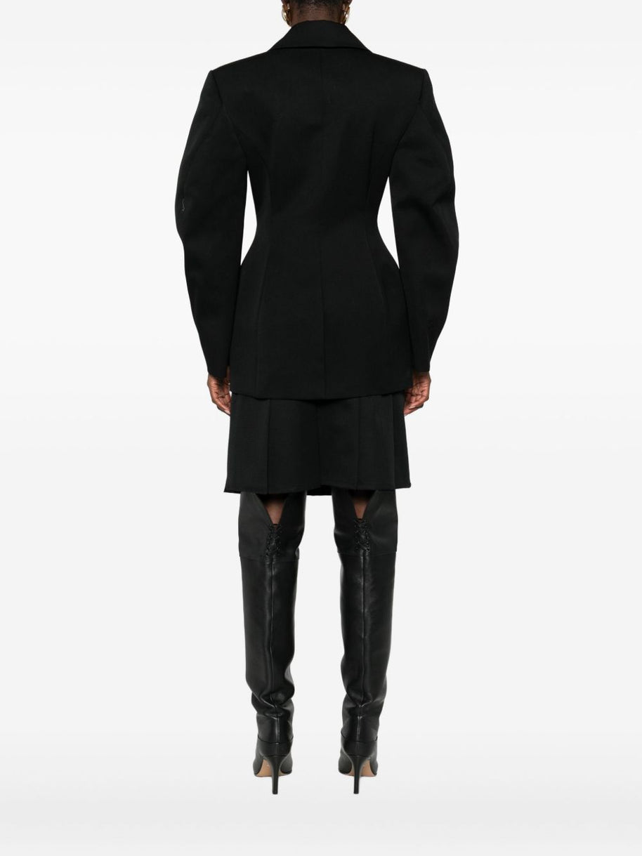 Givenchy Wool Single-breasted Jacket Black