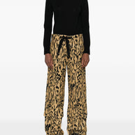 Forte Forte Straight-leg Trousers Brown