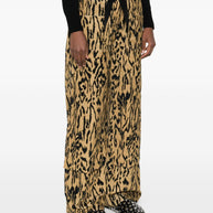 Forte Forte Straight-leg Trousers Brown