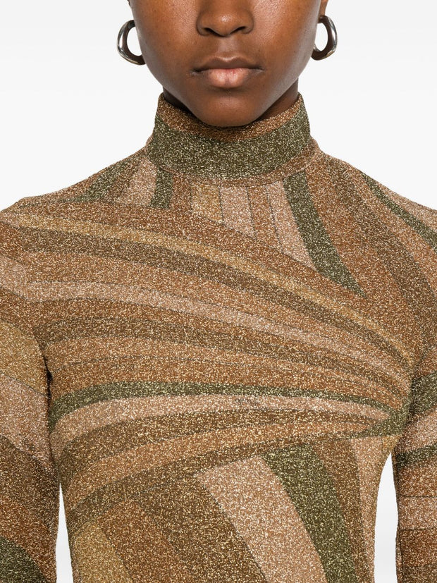 Pucci Printed Top Golden