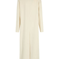 Tagliatore Wool Single-breasted Coat Cream