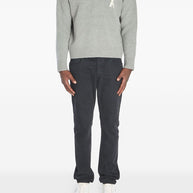 Ami Paris Ami De Coeur Wool Polo Shirt Grey