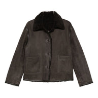 Closed Shearling Jacket Grey