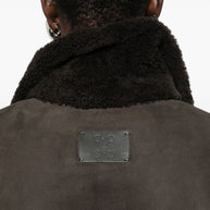 Closed Shearling Jacket Grey