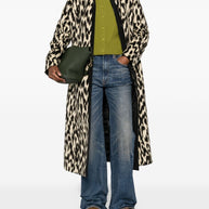 Forte Forte Wool Blend Coat Brown