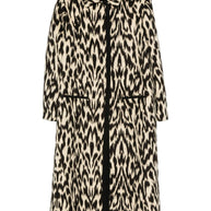 Forte Forte Wool Blend Coat Brown