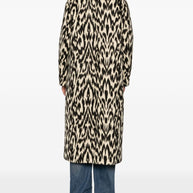 Forte Forte Wool Blend Coat Brown
