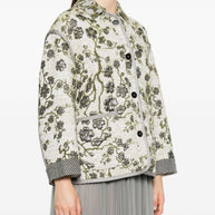 Forte Forte Floral Jacket Ivory