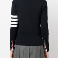 Thom Browne Wool Cardigan Blue