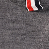 Thom Browne Wool Polo Shirt Grey