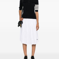 Thom Browne Wool Polo Shirt Blue