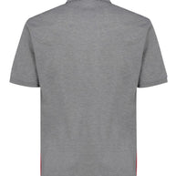 Thom Browne Cotton Polo Shirt Light Grey