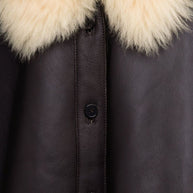 Acne Studios Leather Shearling Jacket