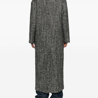 Tagliatore Wool Blend Single-breasted Coat Black