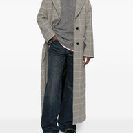 Tagliatore Wool Single-breasted Coat Black