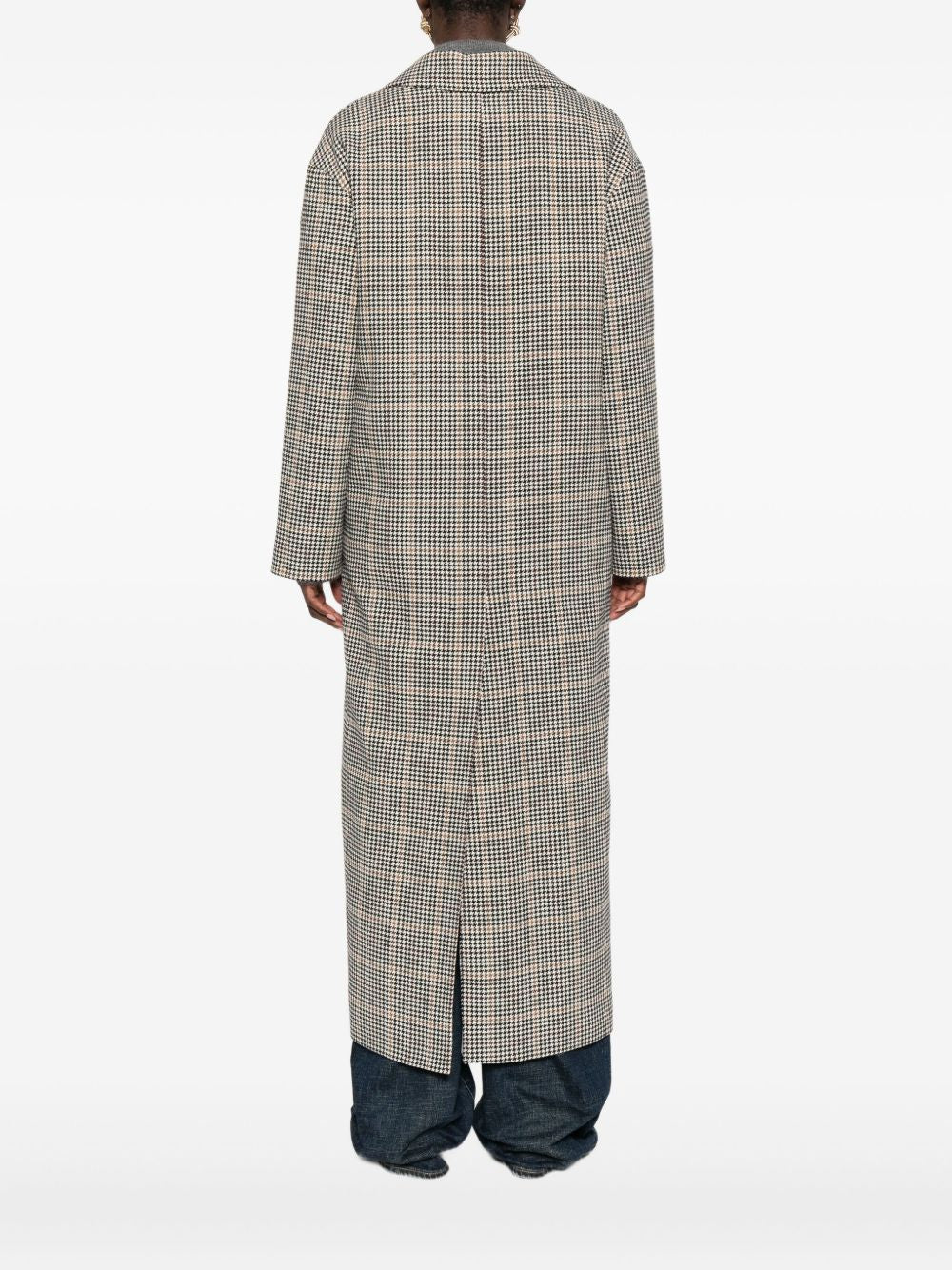 Tagliatore Wool Single-breasted Coat Black