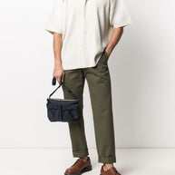 PORTER Force Nylon Shoulder Bag Blue