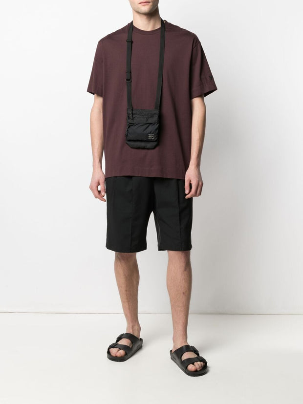 PORTER Force 2way Nylon Crossbody Bag Black