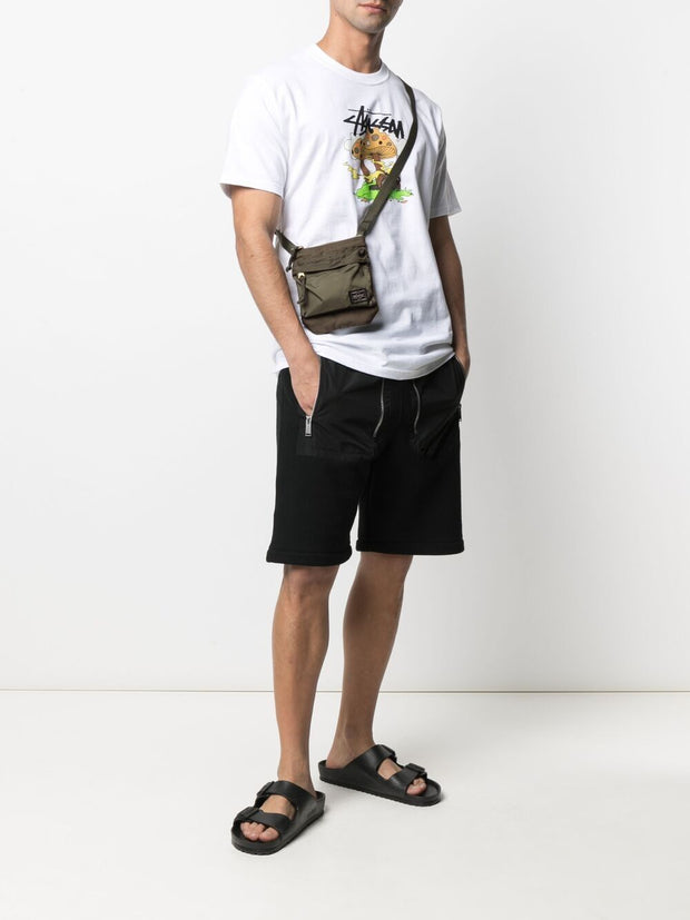 PORTER Force 2way Nylon Crossbody Bag Green
