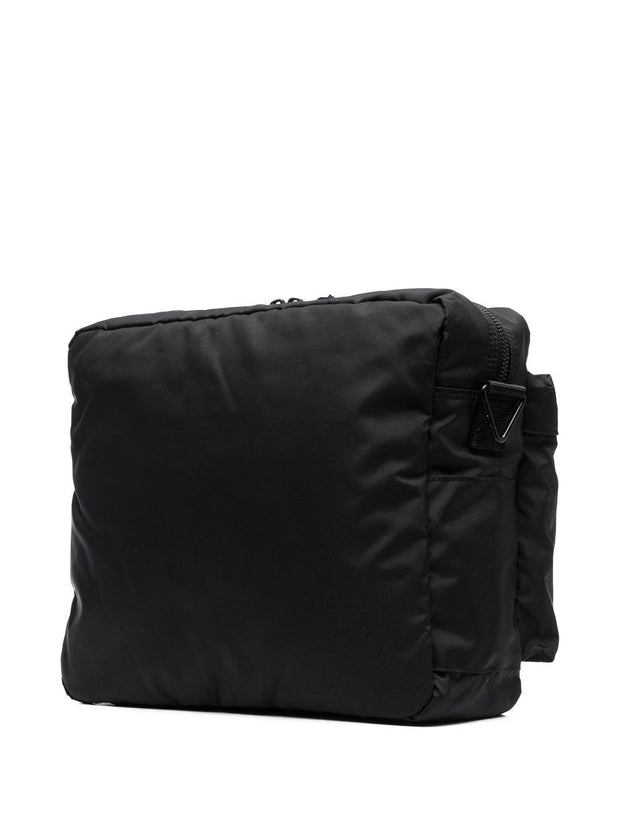 PORTER Force Nylon Shoulder Bag Black