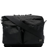 PORTER Force Nylon Shoulder Bag Black