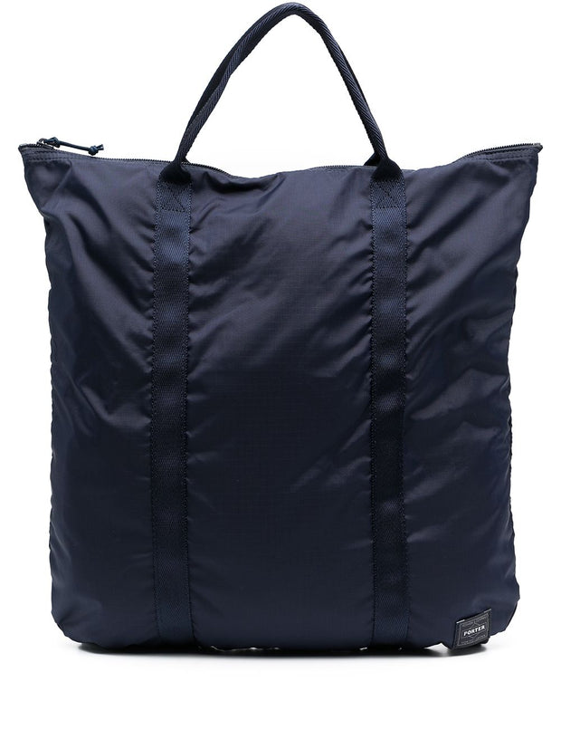 PORTER Flex 2Way Nylon Tote Bag Blue