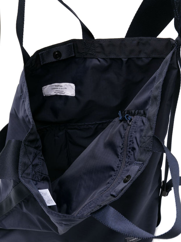 PORTER Flex 2Way Nylon Shoulder Bag Blue