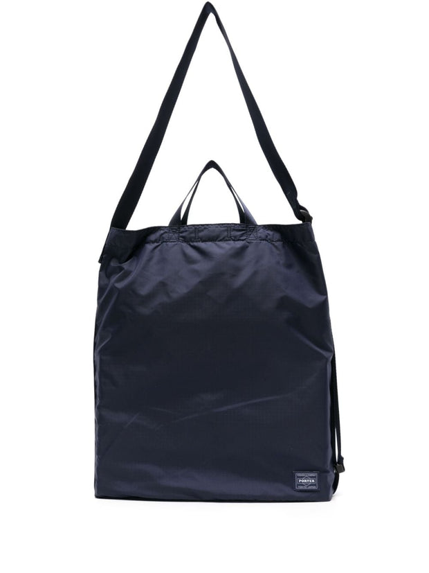 PORTER Flex 2Way Nylon Shoulder Bag Blue