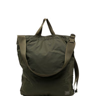 PORTER Flex 2Way Nylon Shoulder Bag Green