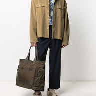 PORTER Force 2Way Nylon Tote Bag Green