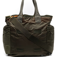 PORTER Force 2Way Nylon Tote Bag Green