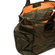 PORTER Force 2Way Nylon Tote Bag Green
