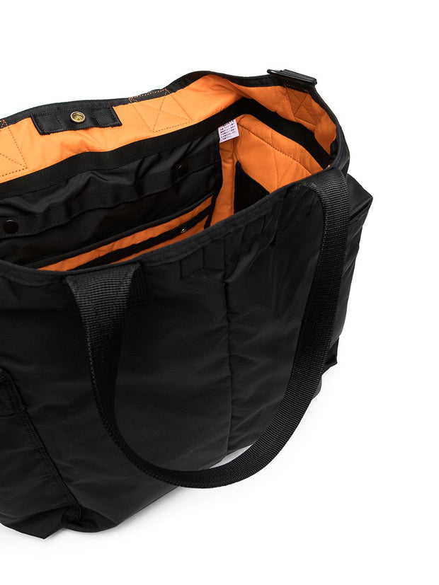 PORTER Force 2Way Nylon Tote Bag Black