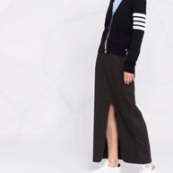 Thom Browne Wool Cardigan Blue