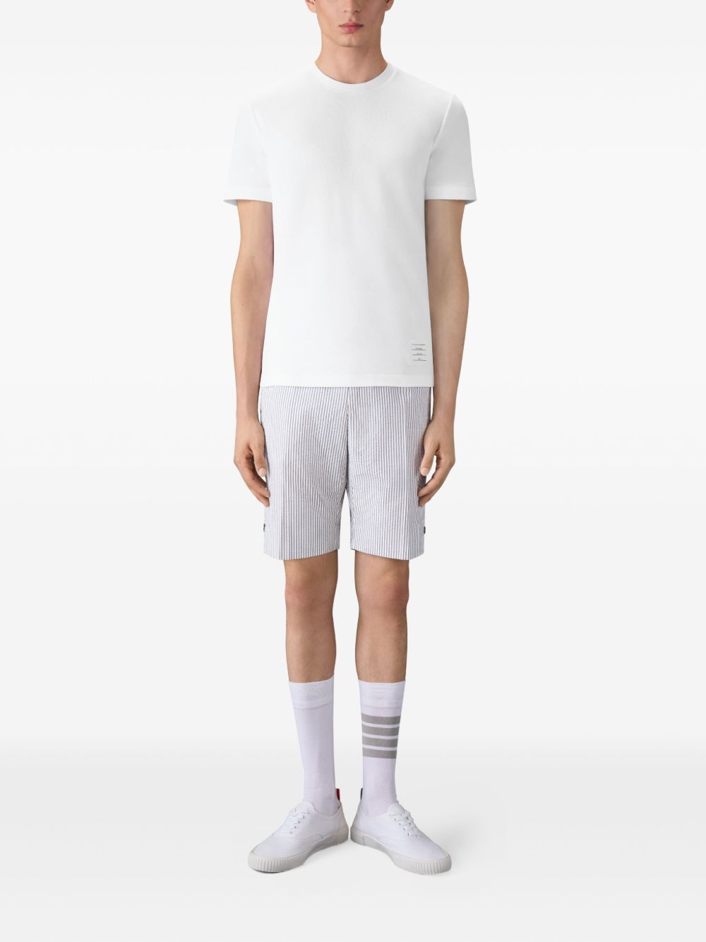 Thom Browne Cotton T-shirt White