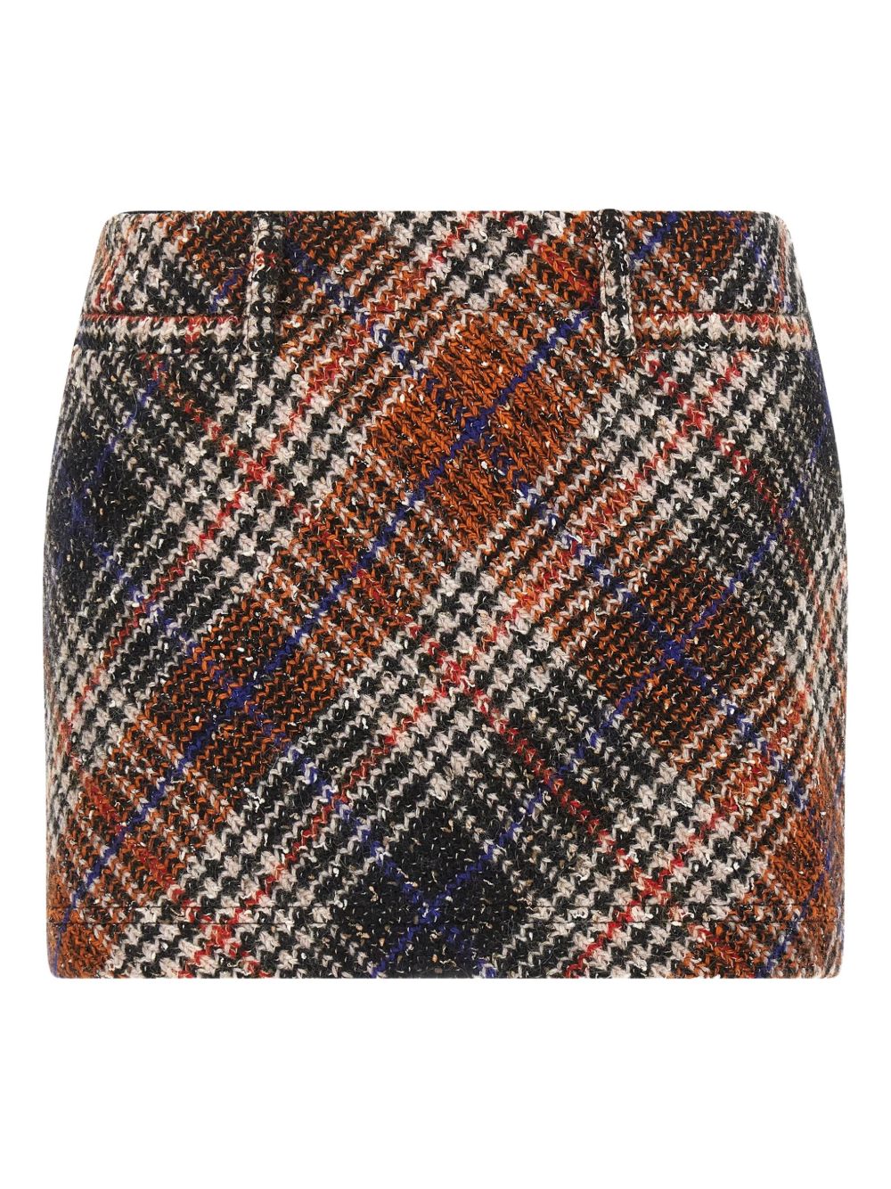 Missoni Wool Blend Mini Skirt Red