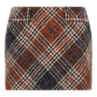 Missoni Wool Blend Mini Skirt Red