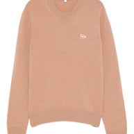 Maison Kitsuné MAISON KITSUNE' Baby Fox Wool Jumper Camel