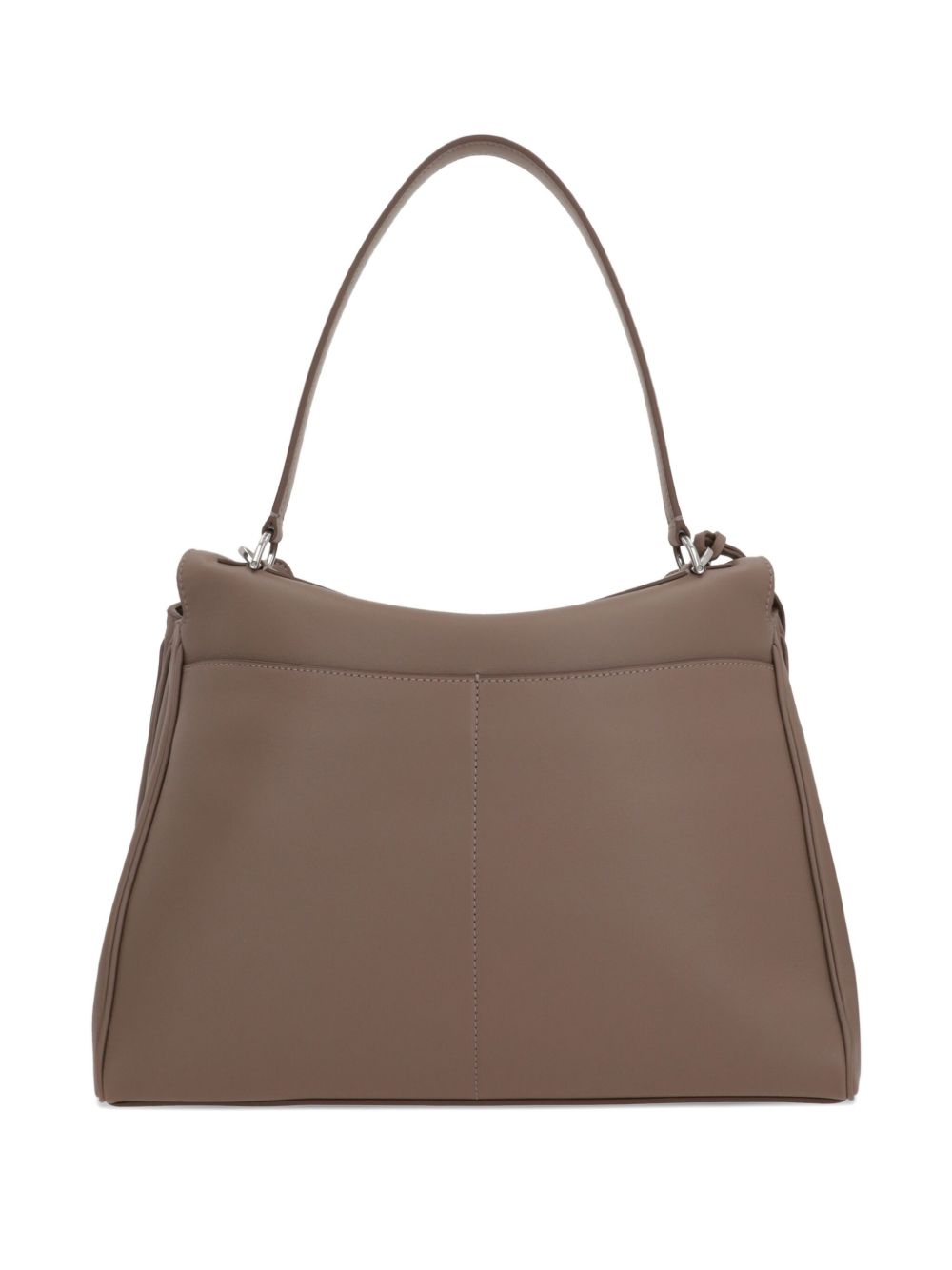 Balenciaga Rodeo Medium Leather Handbag Dove Grey