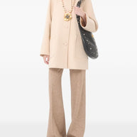 Valentino Wool Coat Beige