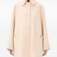 Valentino Wool Coat Beige