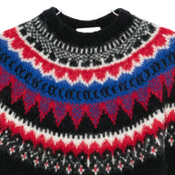 Closed Wool Crewneck Sweater Black