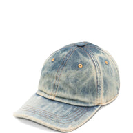 Acne Studios Cotton Baseball Cap Blue