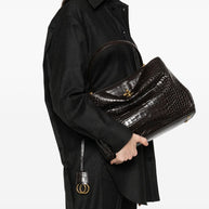 Balenciaga Rodeo Medium Leather Handbag