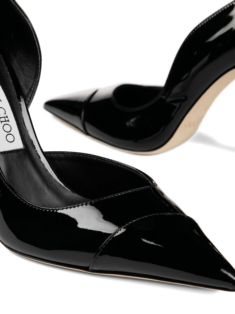 Jimmy Choo Brigitte Patent Leather Pumps Black