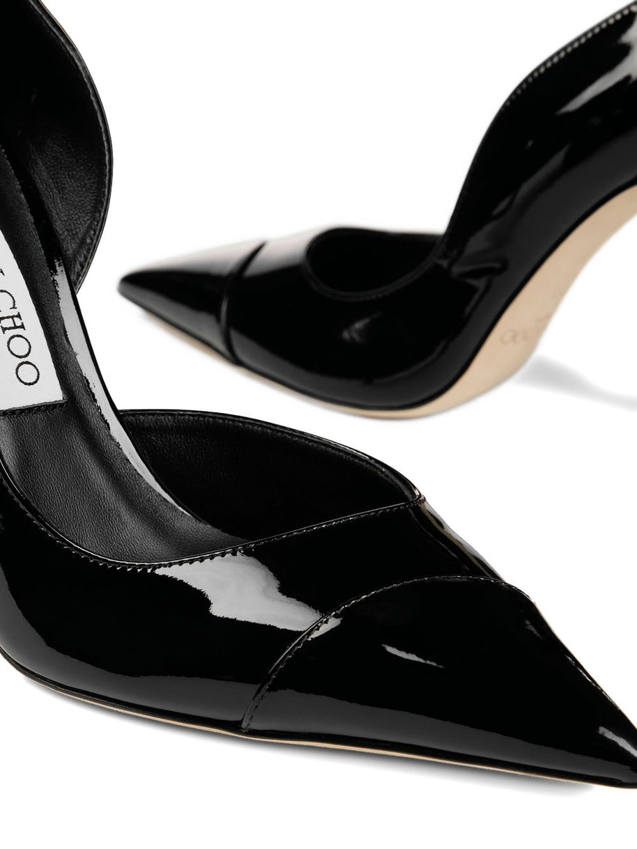 Jimmy Choo Brigitte Patent Leather Pumps Black