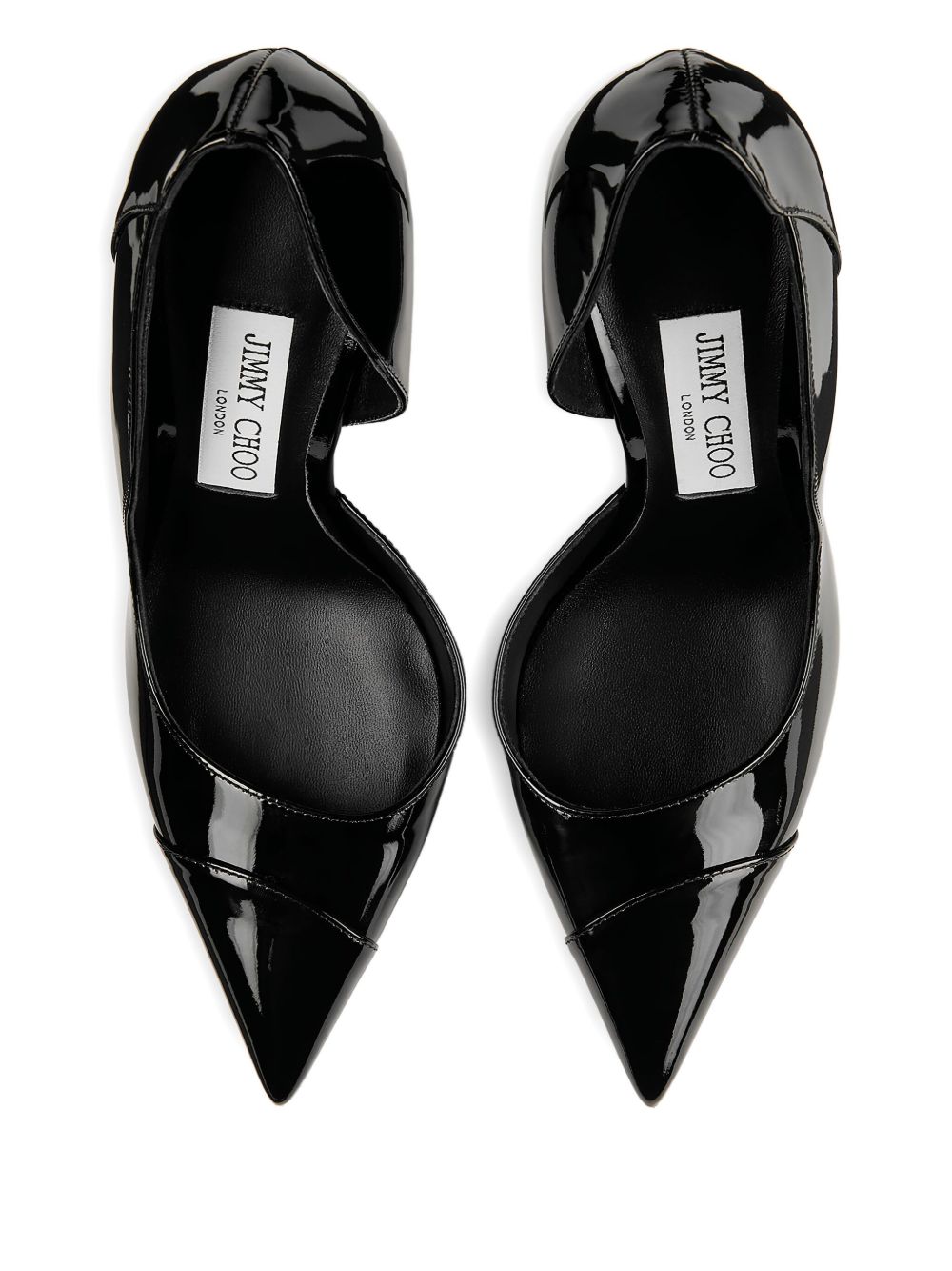 Jimmy Choo Brigitte Patent Leather Pumps Black