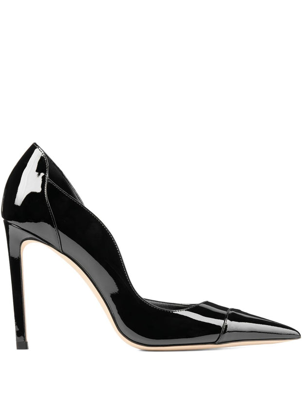Jimmy Choo Brigitte Patent Leather Pumps Black