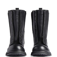 Balenciaga Leather Boots Black