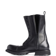 Balenciaga Leather Boots Black